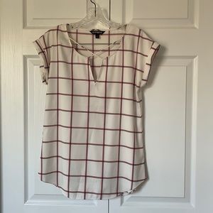 Express Plaid Dress Shirt